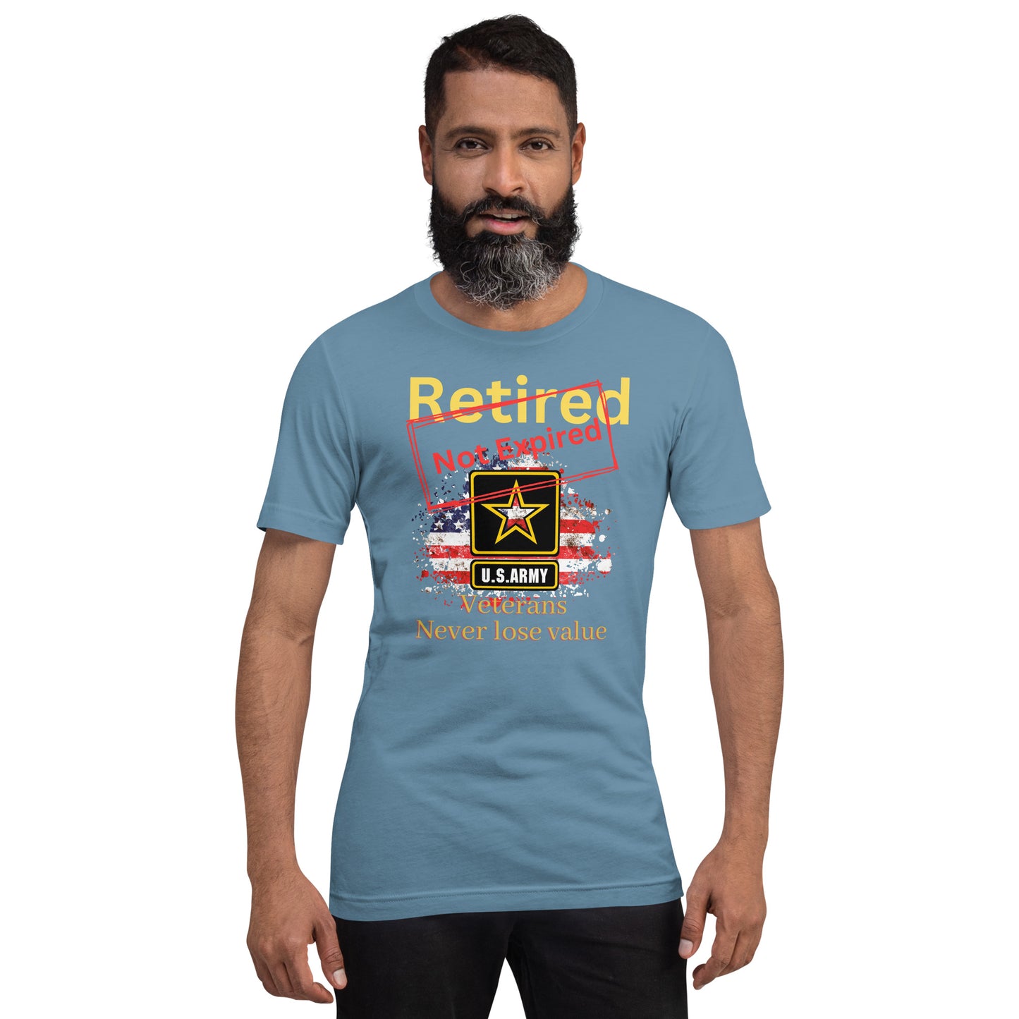 Retired Not Expired - Army Unisex t-shirt