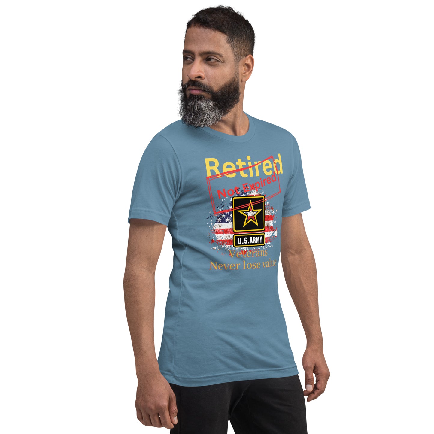 Retired Not Expired - Army Unisex t-shirt