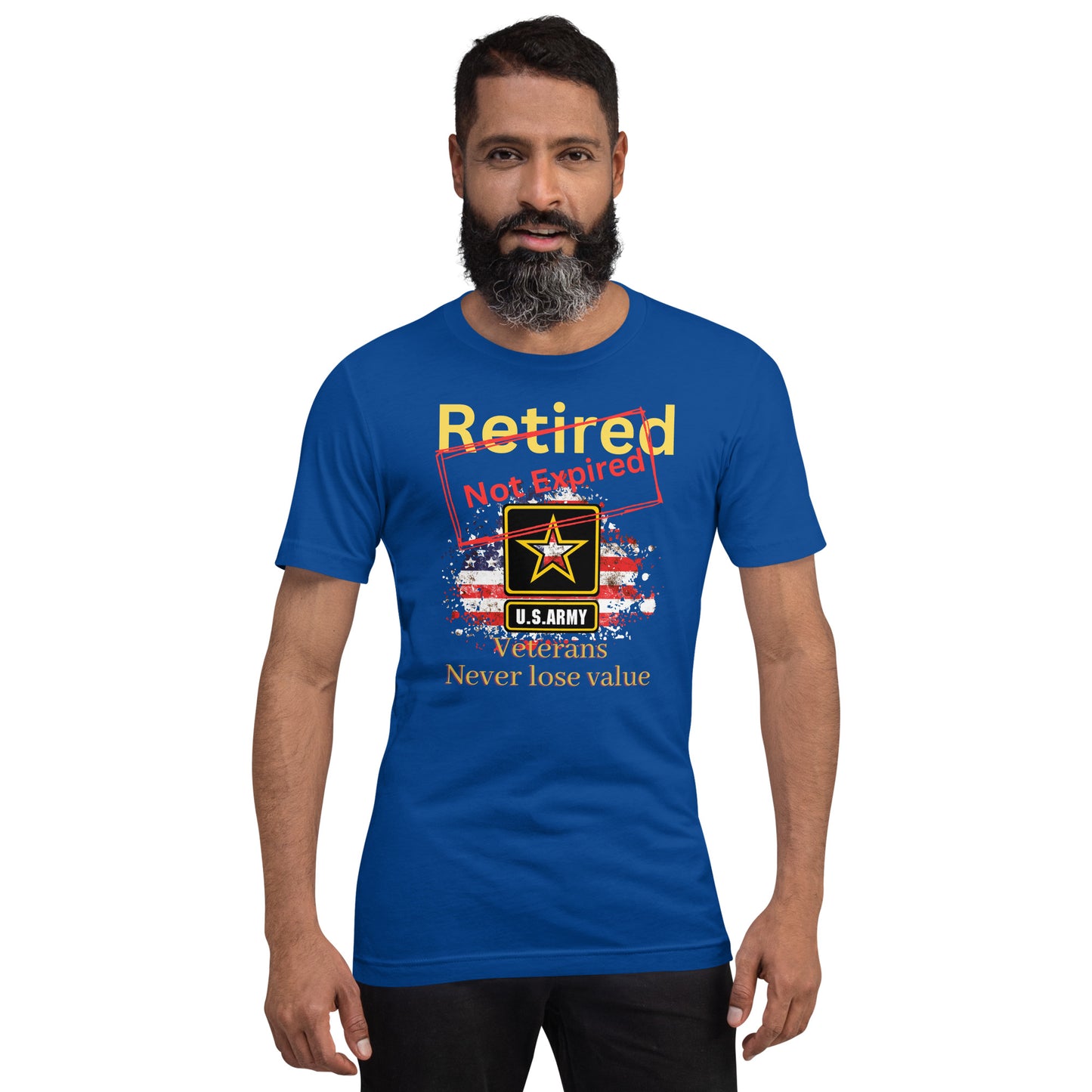 Retired Not Expired - Army Unisex t-shirt