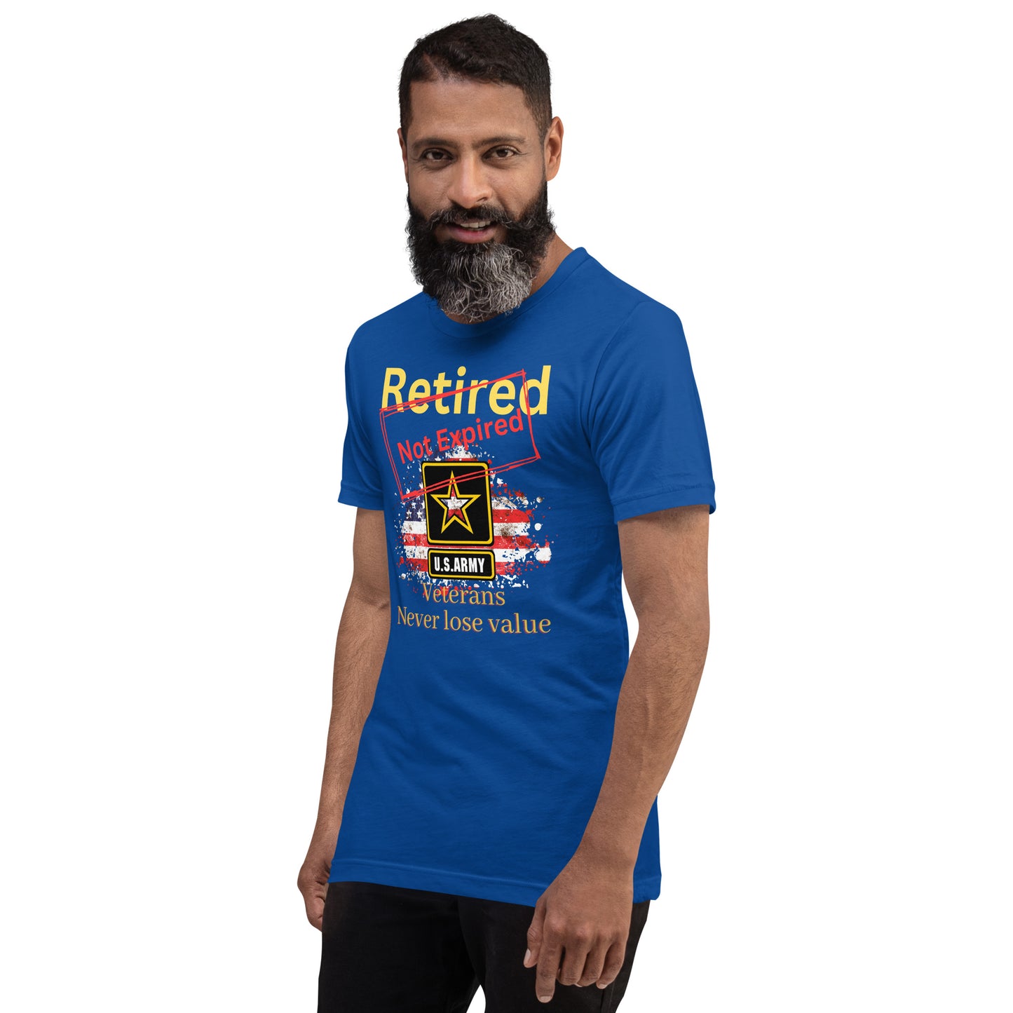 Retired Not Expired - Army Unisex t-shirt