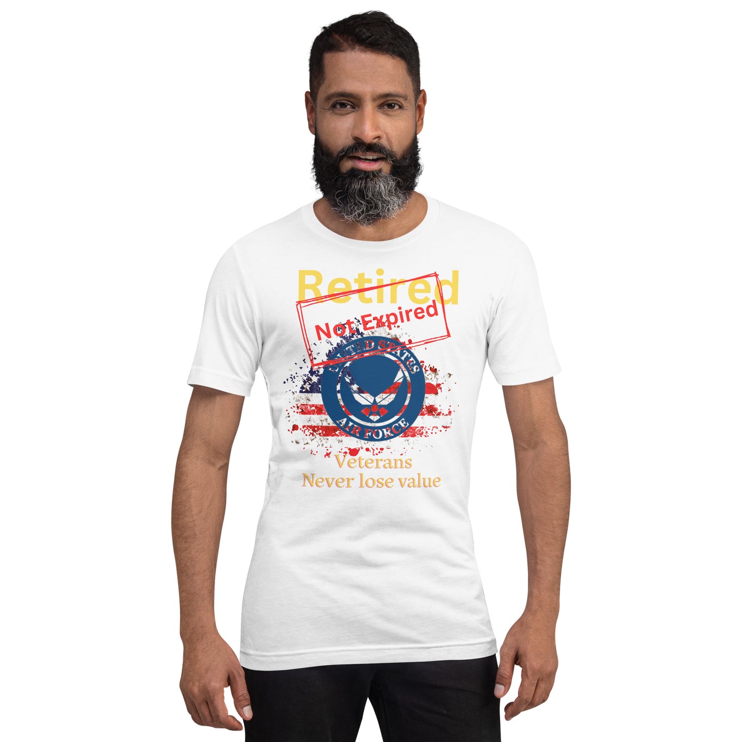 Retired Not Expired - Air Force Unisex t-shirt