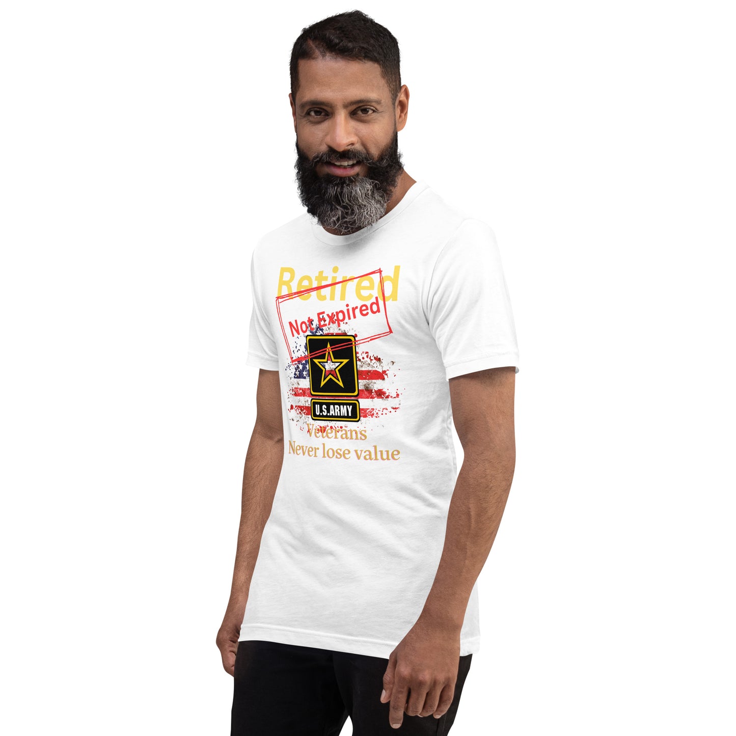 Retired Not Expired - Army Unisex t-shirt