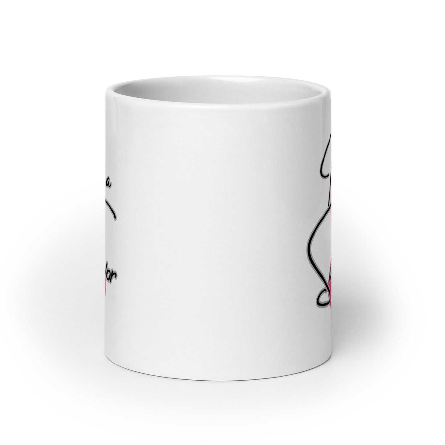 I'm a survivor - White glossy mug