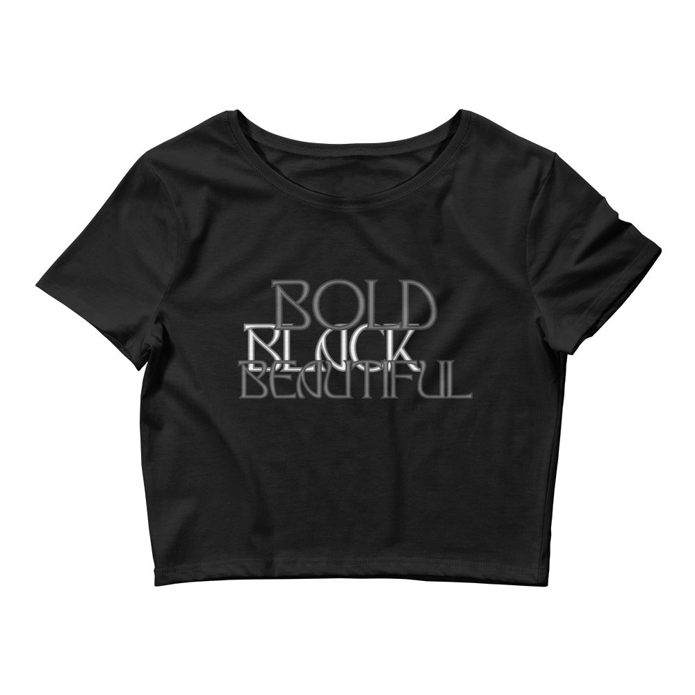 Bold Black Beautiful Women’s Crop Tee