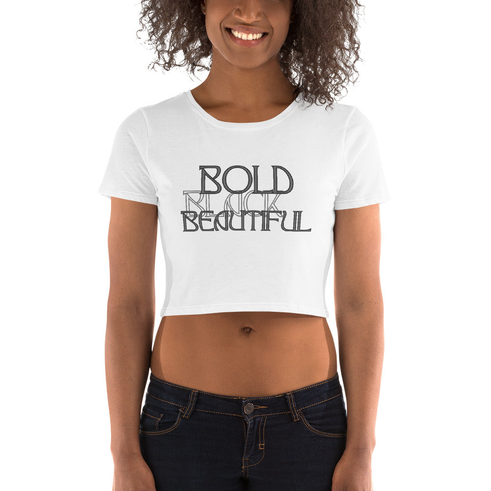 Bold Black Beautiful Women’s Crop Tee