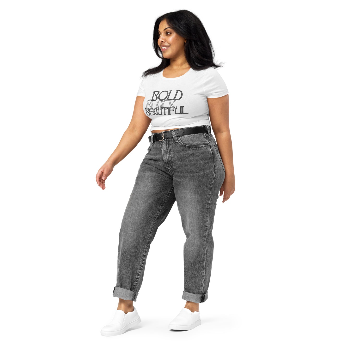 Bold Black Beautiful Women’s Crop Tee