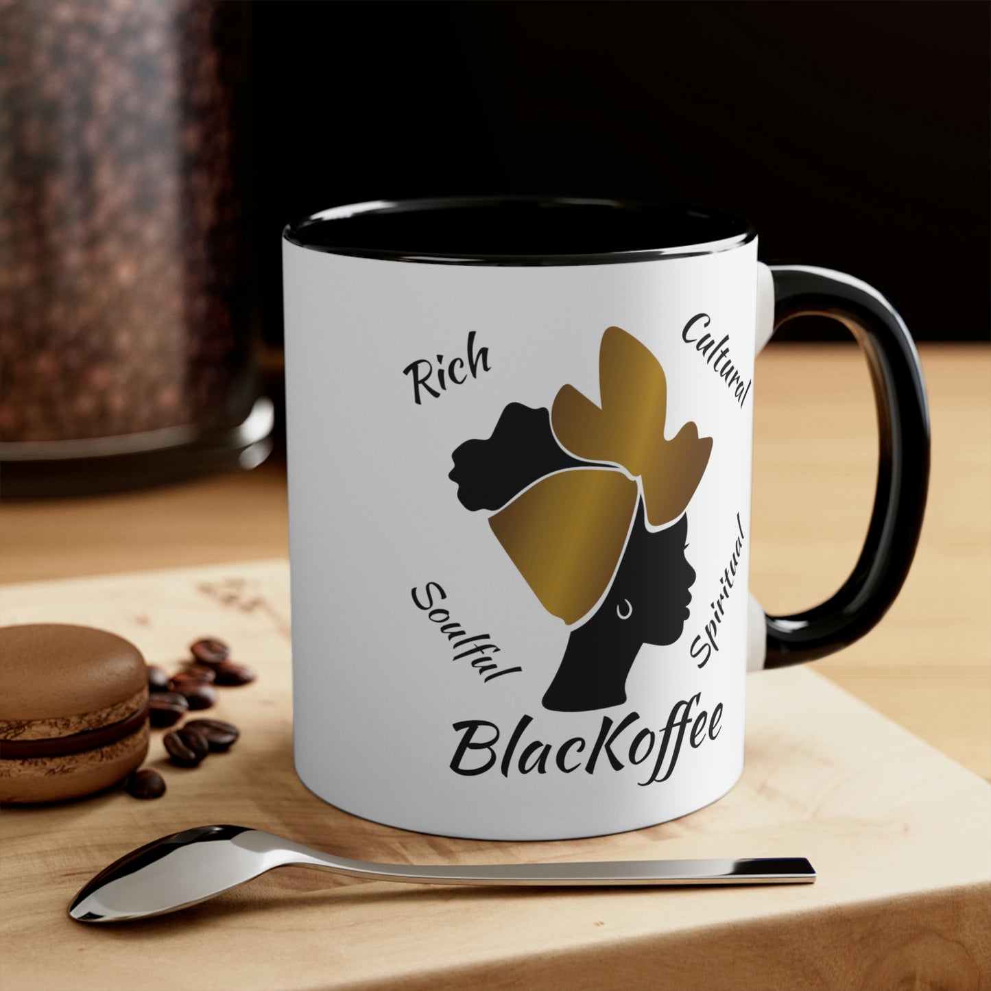 15oz. Afro Accent Mug