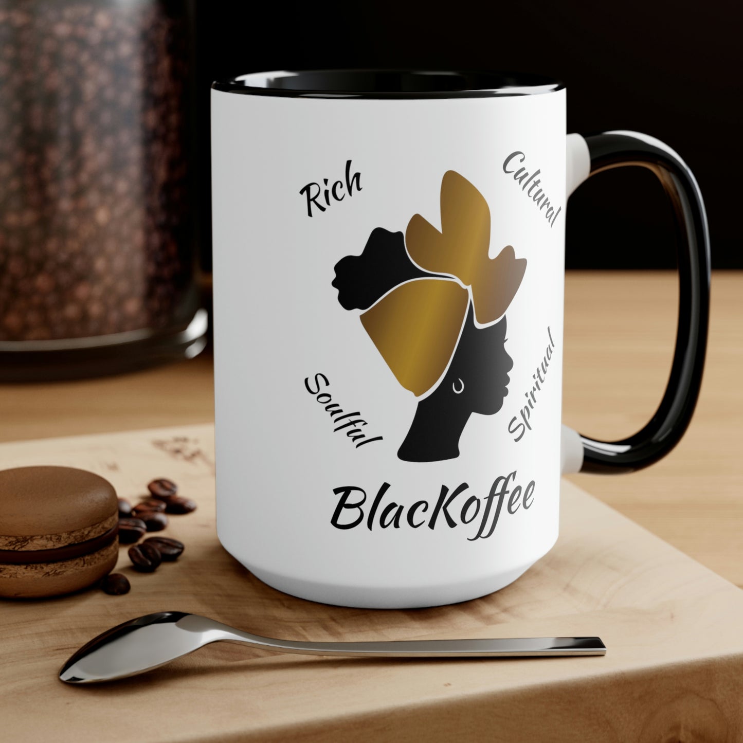 15oz. Afro Accent Mug